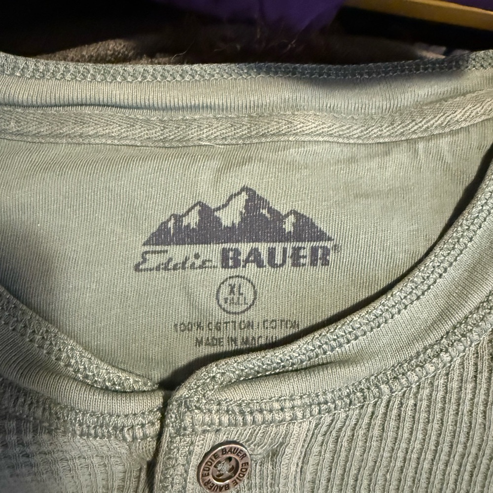 Eddie Bauer Sage Button-Up Top